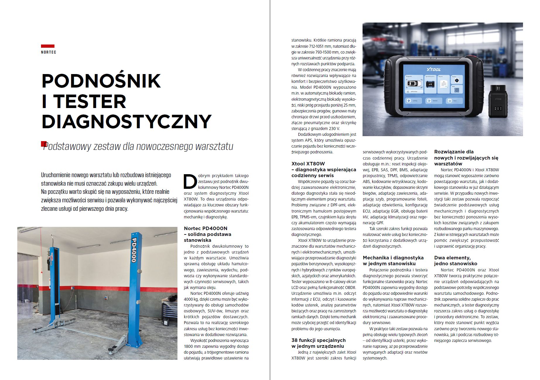 Nowy warsztat? Nowe stanowisko? Zacznij od duetu, który robi robotę: Nortec PD4000N + Xtool XT80W